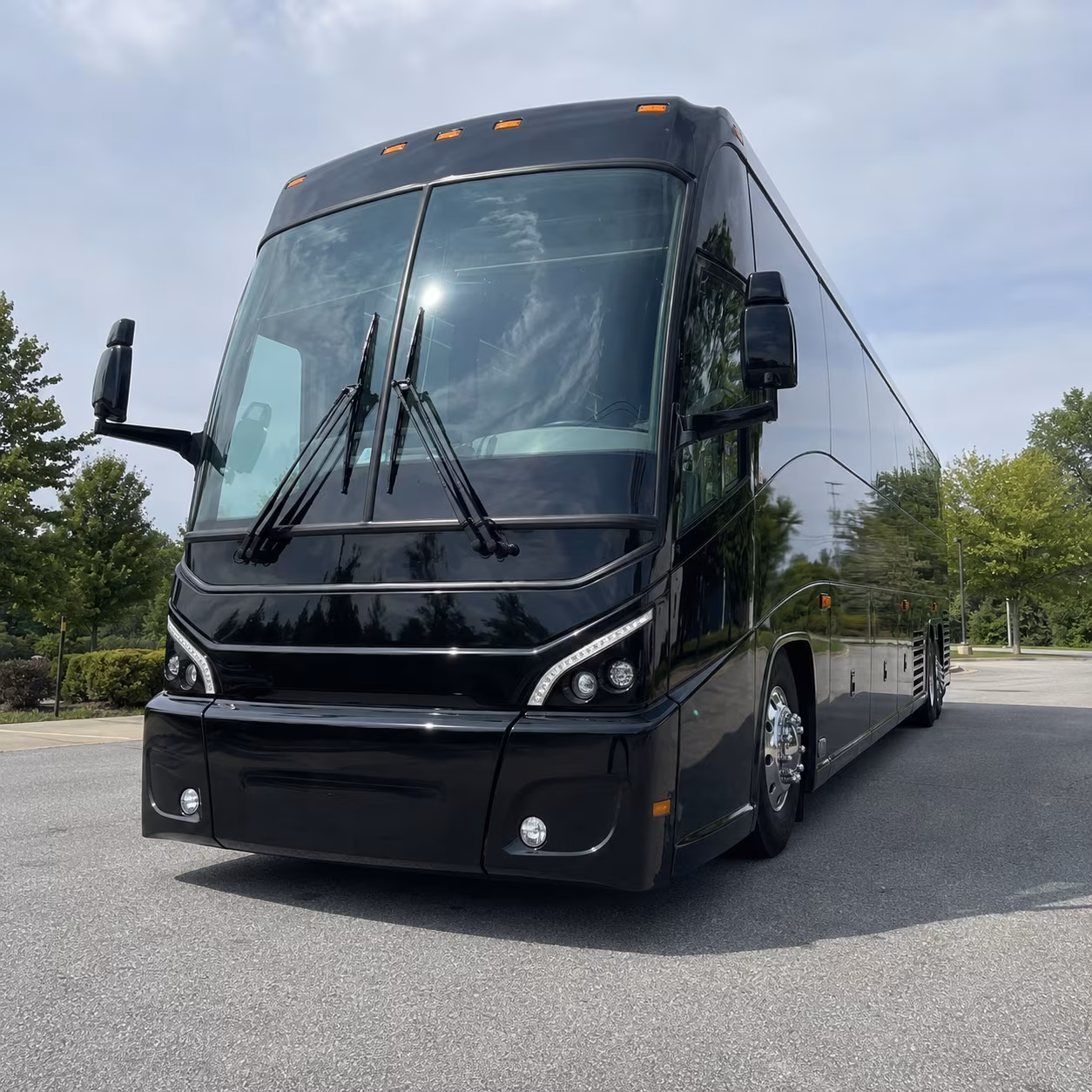 corporate and employee airport shuttle buses along edison s route 1 corridor