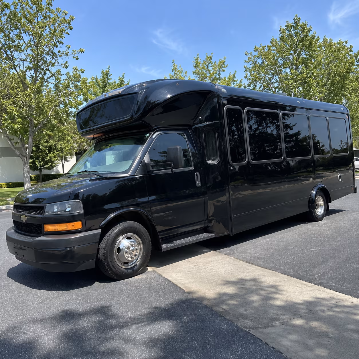 edison 15 passenger party bus