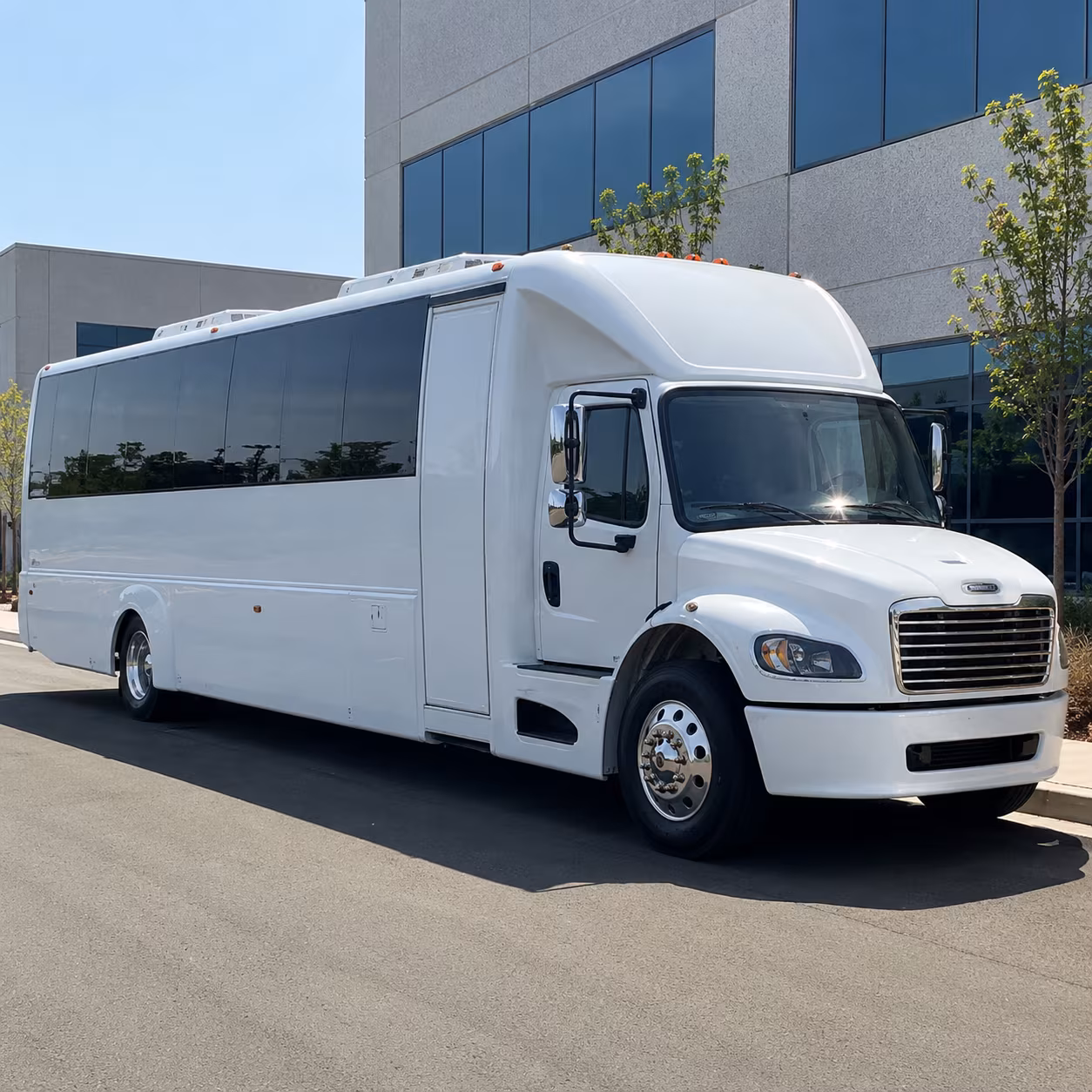 edison 25 passenger party bus