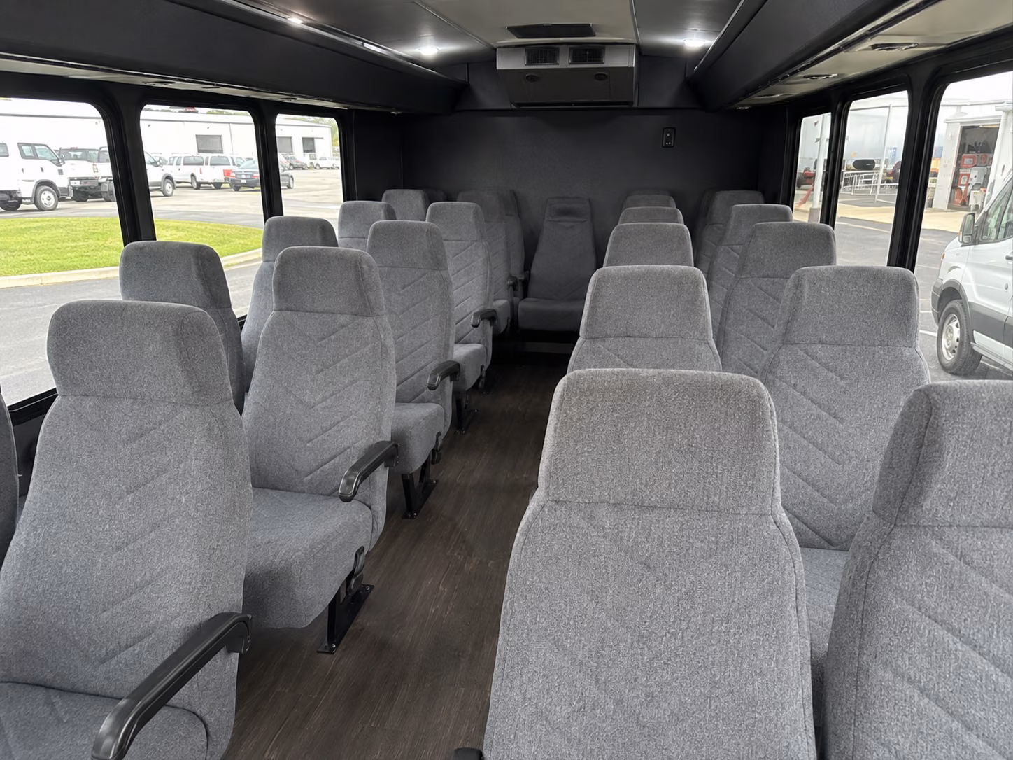 edison airport transportation onboard seating