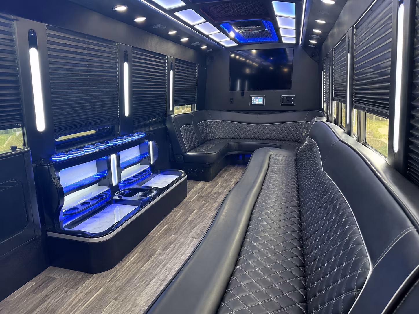 edison concert party bus rental