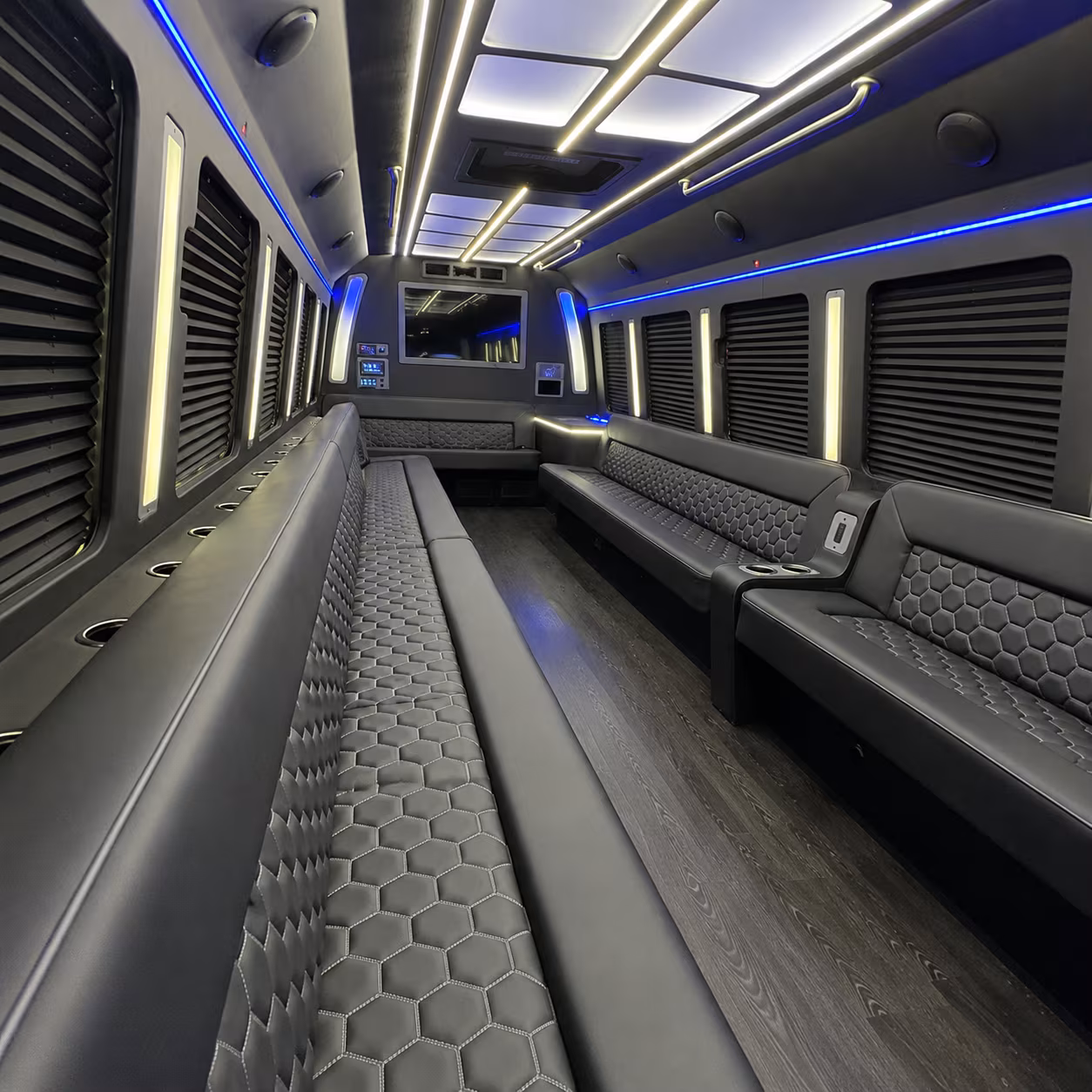 edison holiday party bus rental