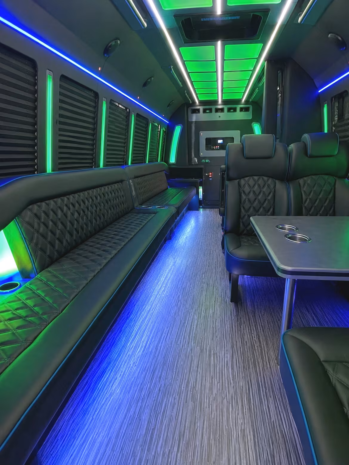 edison quincea n era sweet 16 party bus rental