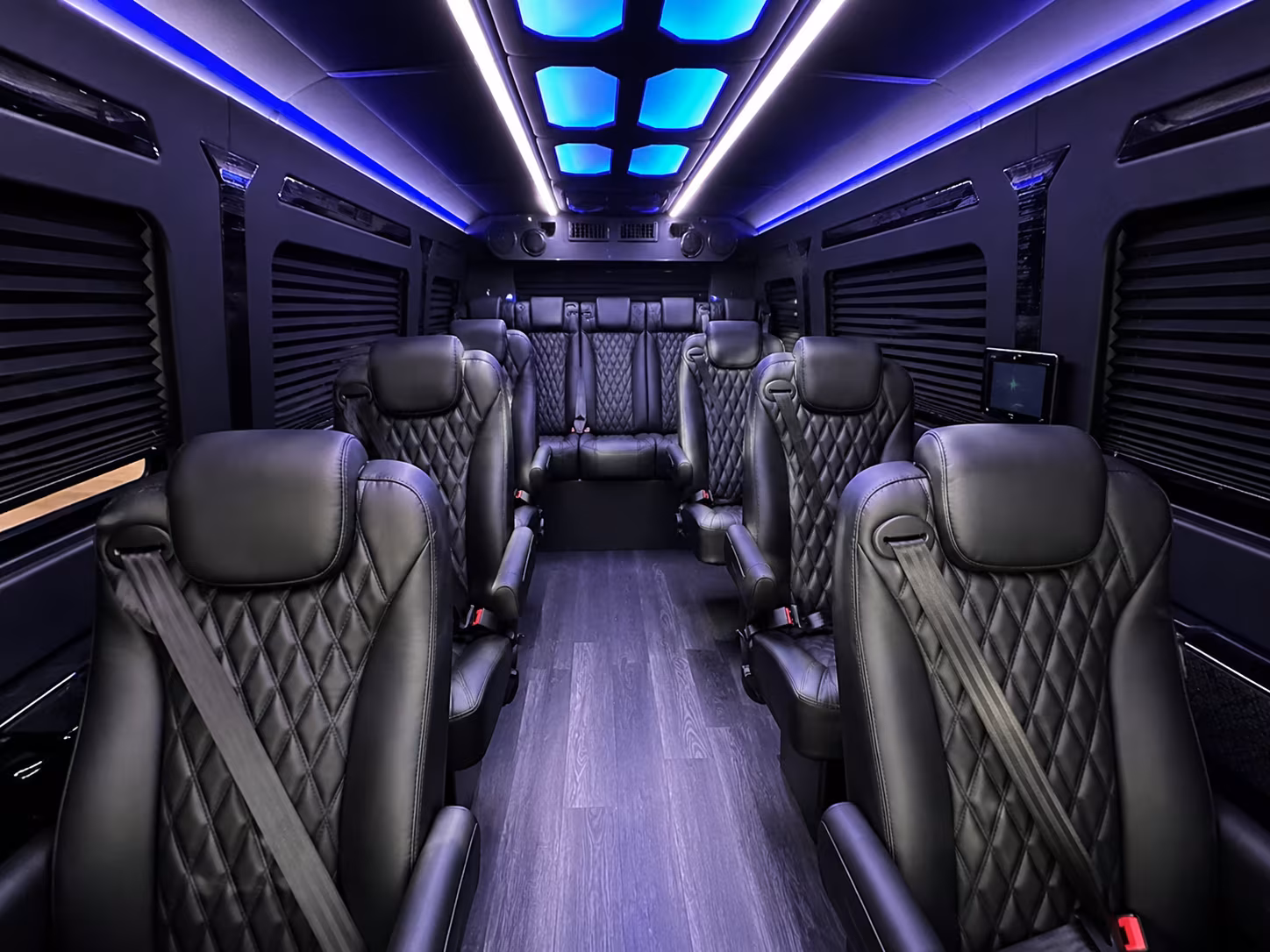 edison sprinter van with driver interior