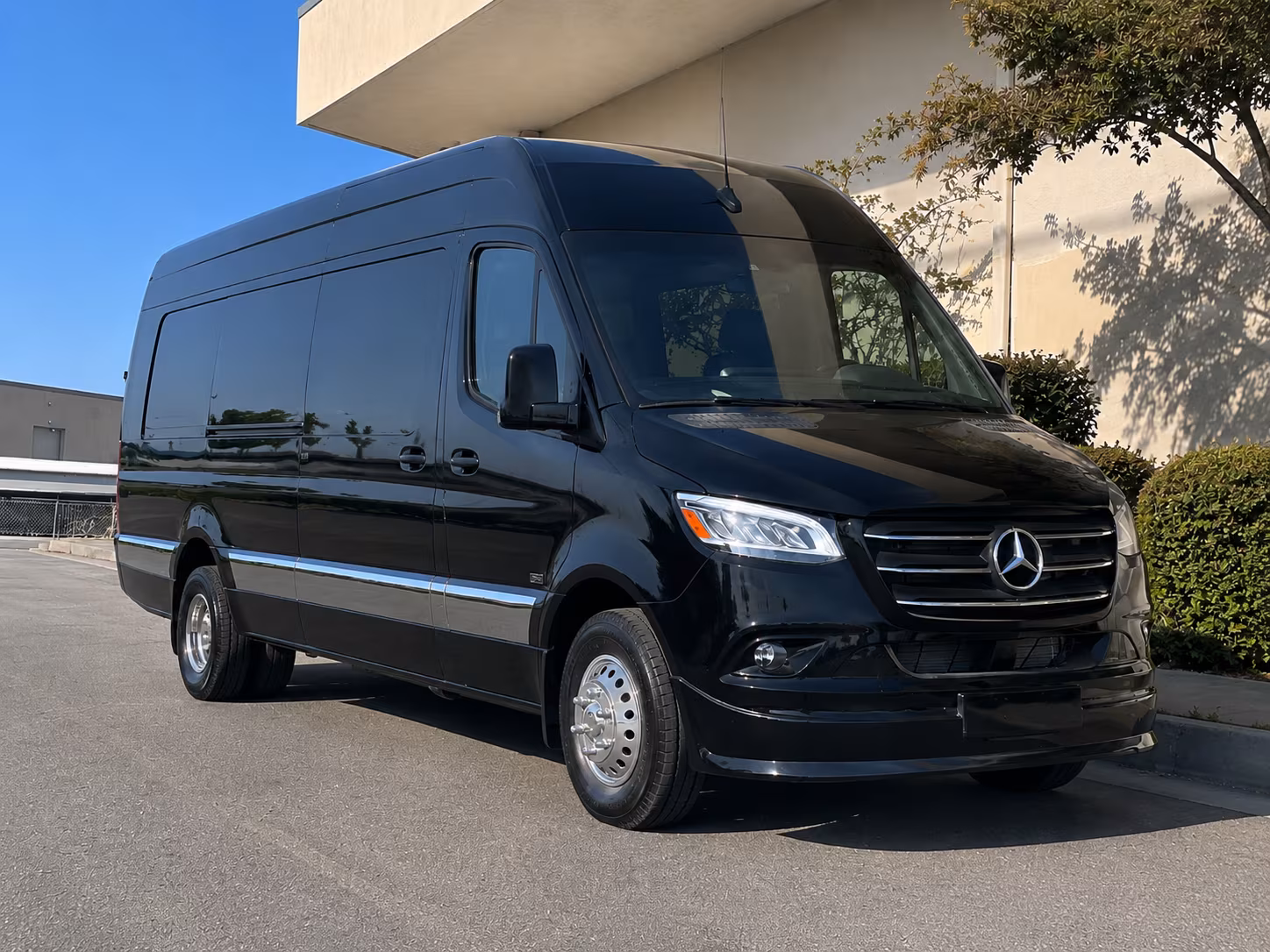 edison sprinter van with driver