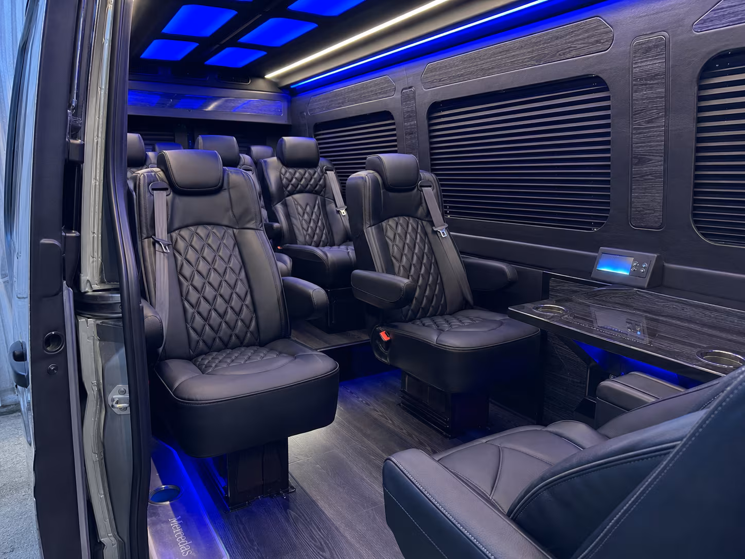 sprinter van transportation for groups and events across edison